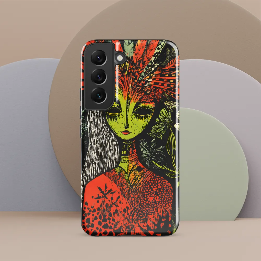 Mystical Flora: A Surreal Portrait