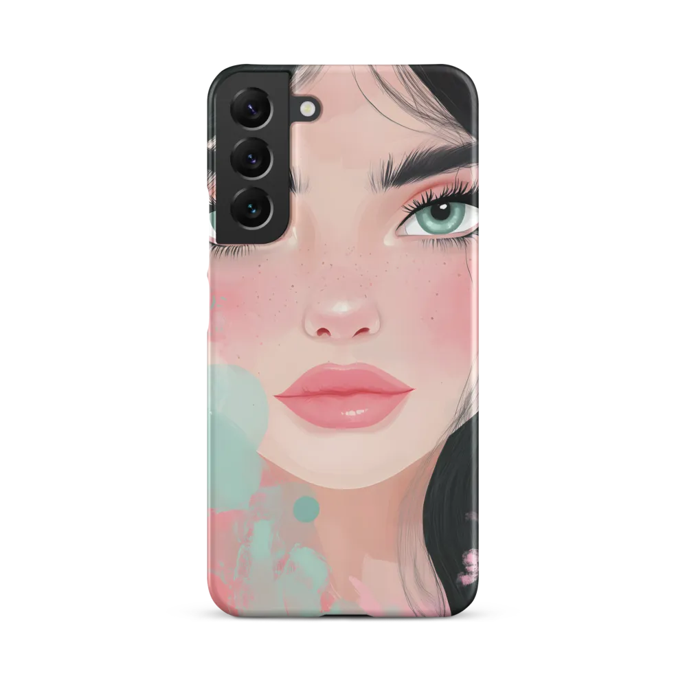 Dreamy Serenity: Portrait of a Young Woman