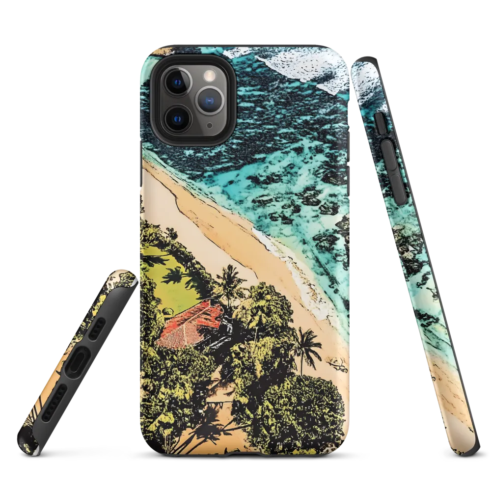 Aerial Serenity: Coastal Escape