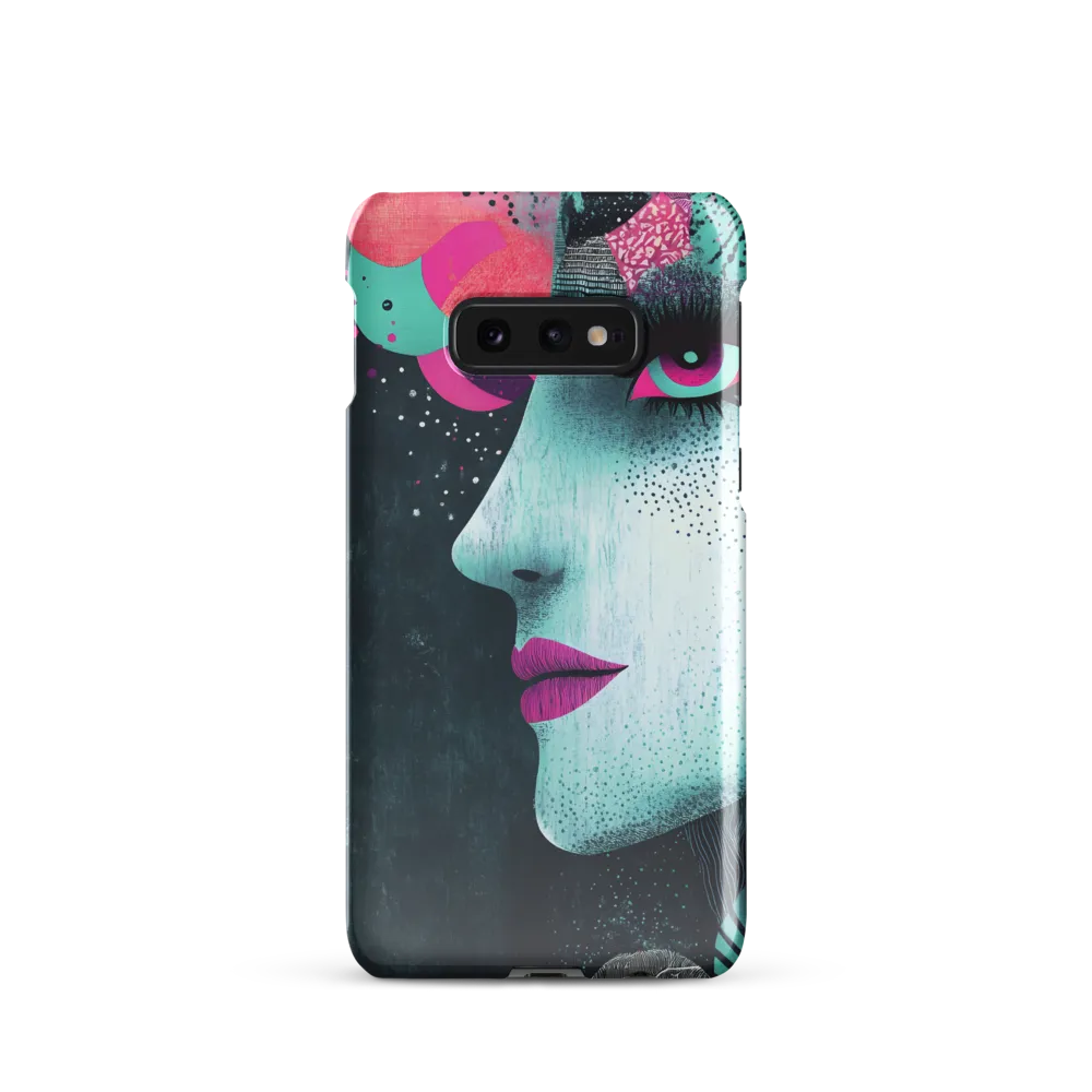 Mystical Beauty in Blue and Pink | Phone Case |  S10e | Snap Case | Glossy