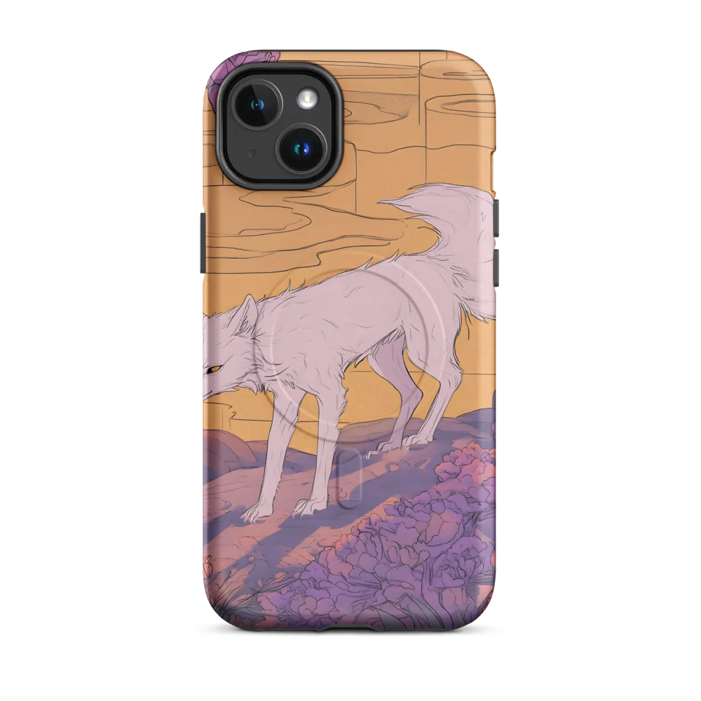 Whispers of the Violet Dawn | Phone Case |  14 Plus | MagSafe® Tough Case | Matte