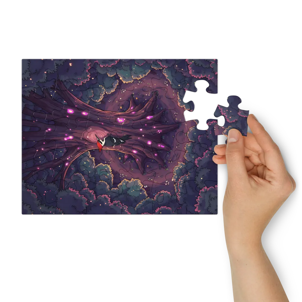 Heartwood Glow 
 Jigsaw Puzzle in Tin Box