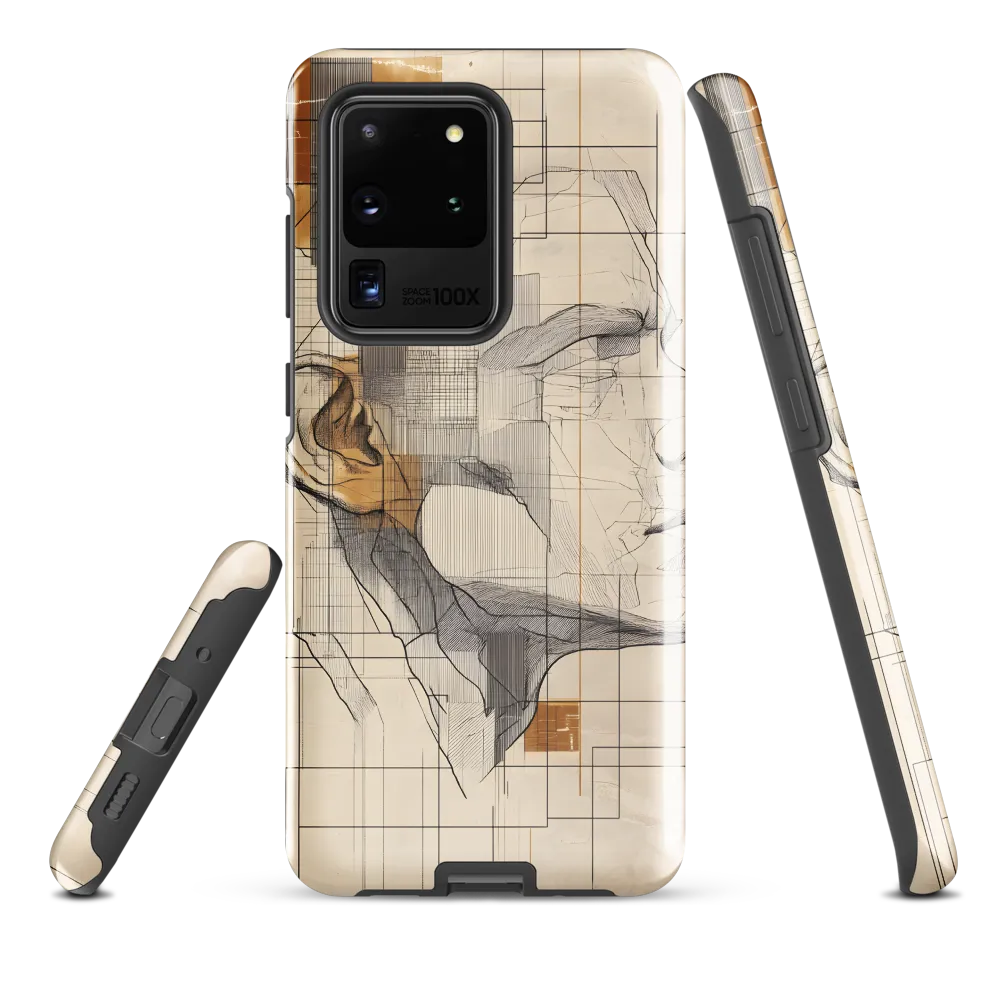 Geometric Reverie | Phone Case |  S20 Ultra | Tough Case | Glossy