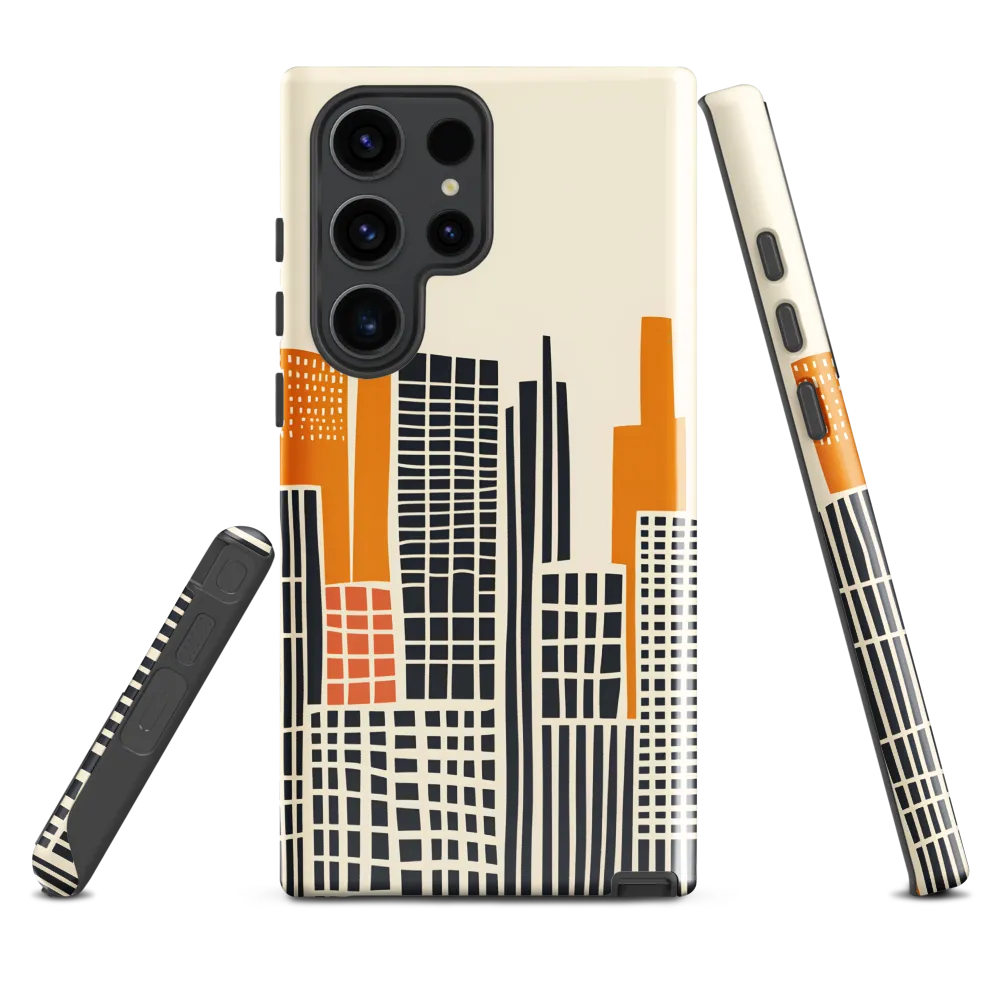 Urban Rhythms: A Graphic Cityscape