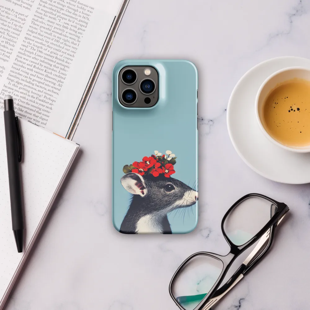 Whimsical Flora: A Mouse's Floral Crown