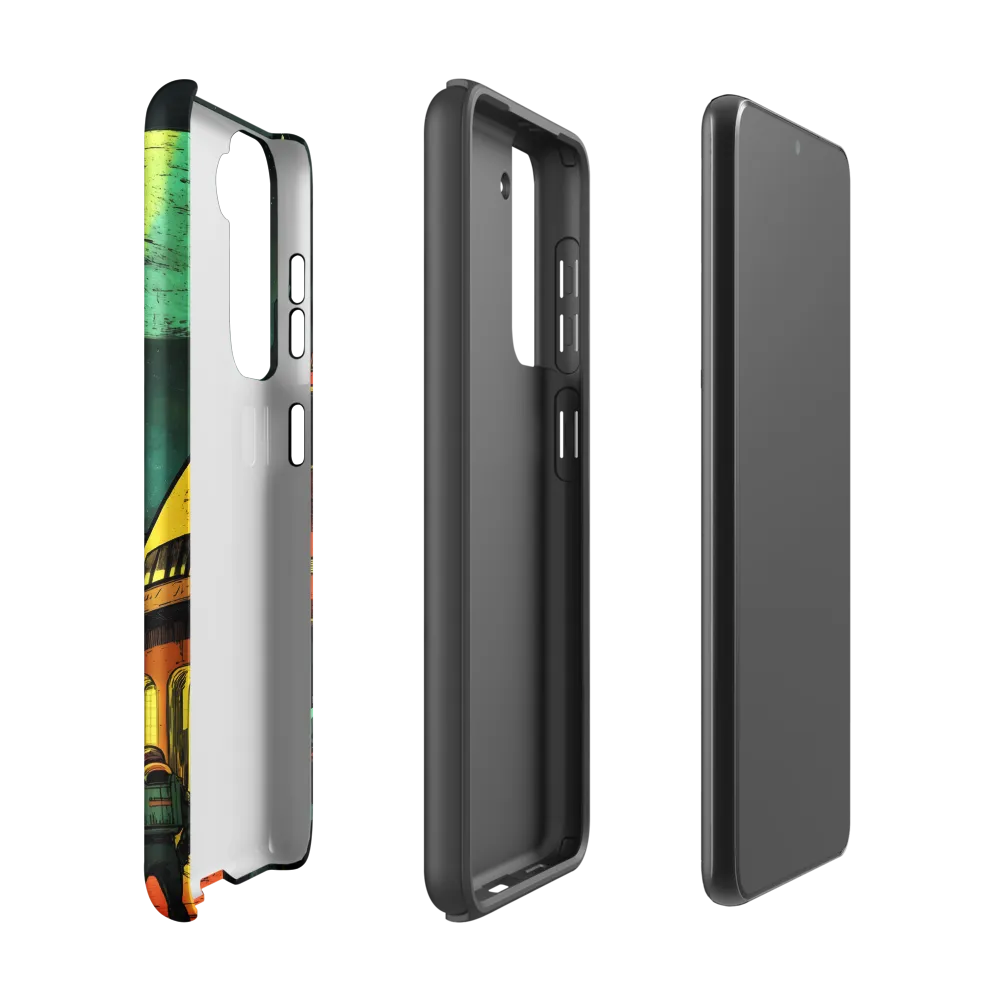 Cosmic Exploration: The Silent Journey | Phone Case |  S21 | Tough Case | Matte