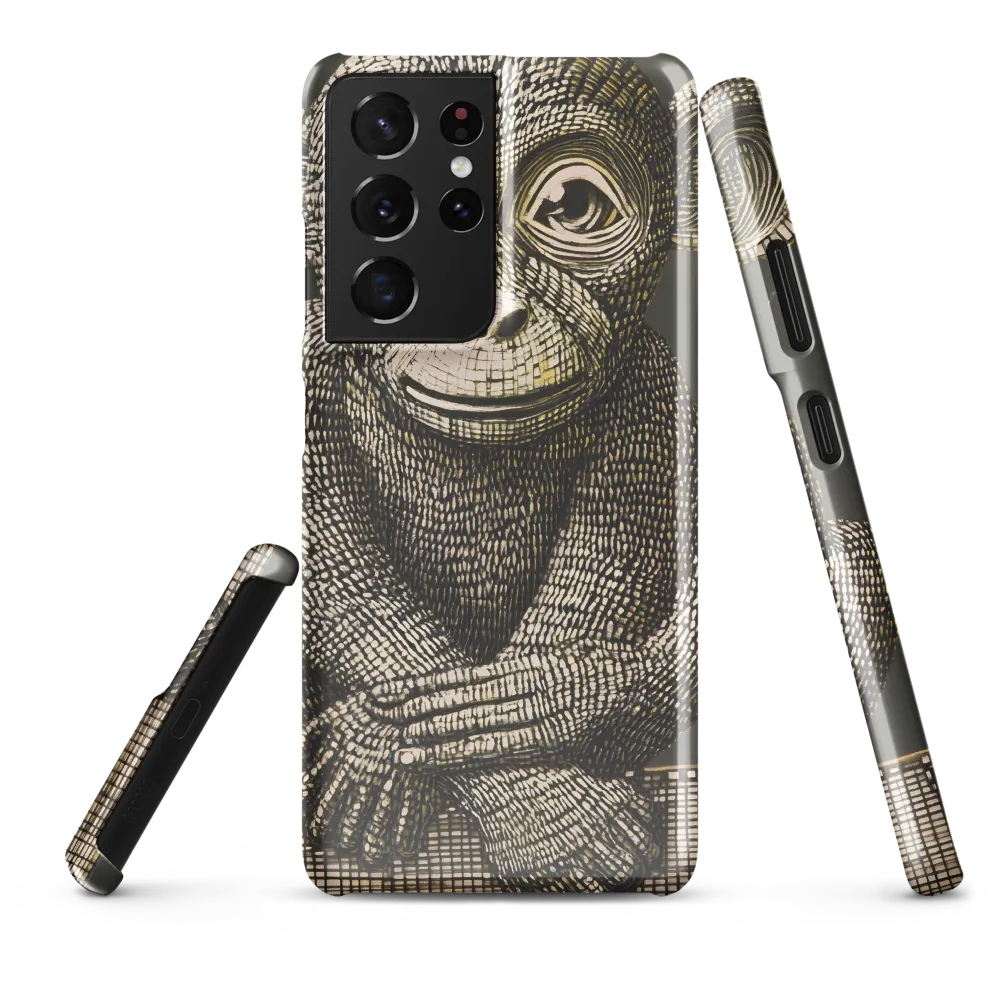 Intricate Primate Portrait