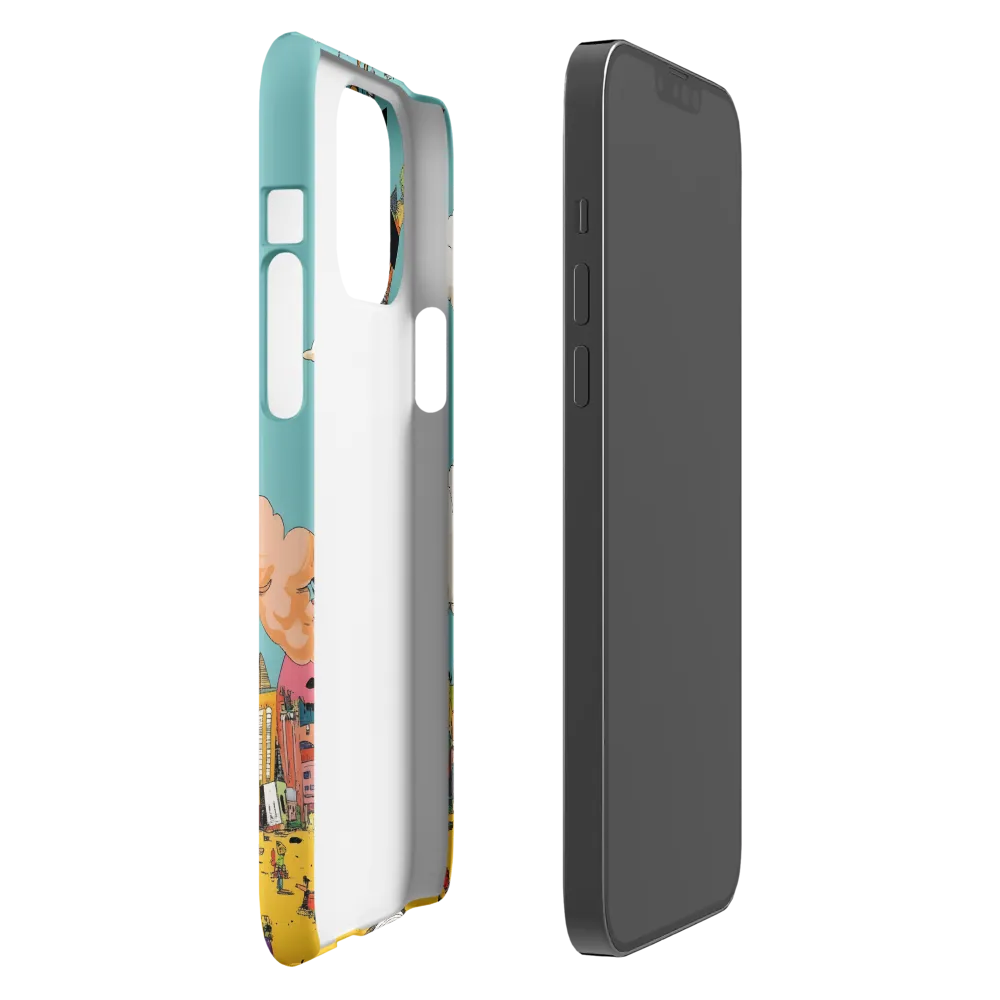 Urban Fantasia: A Whimsical Encounter | Phone Case |  13 Pro Max | Snap Case | Matte