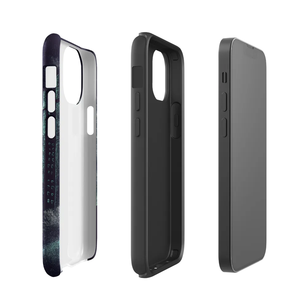 Lunar Solitude | Phone Case |  13 mini | Tough Case | Glossy