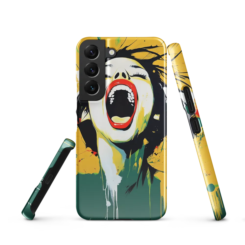 Unleashed Expression | Phone Case |  S22 | Snap Case | Glossy