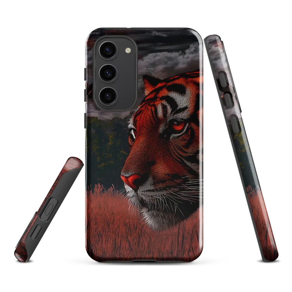 The Silent Guardian | Phone Case |  S23 Plus | Tough Case | Glossy