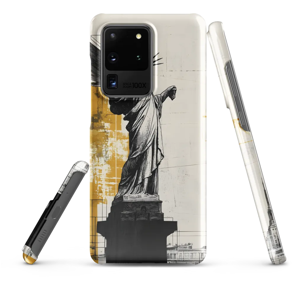 Guardian of Freedom: A Modern Interpretation | Phone Case |  S20 Ultra | Snap Case | Glossy