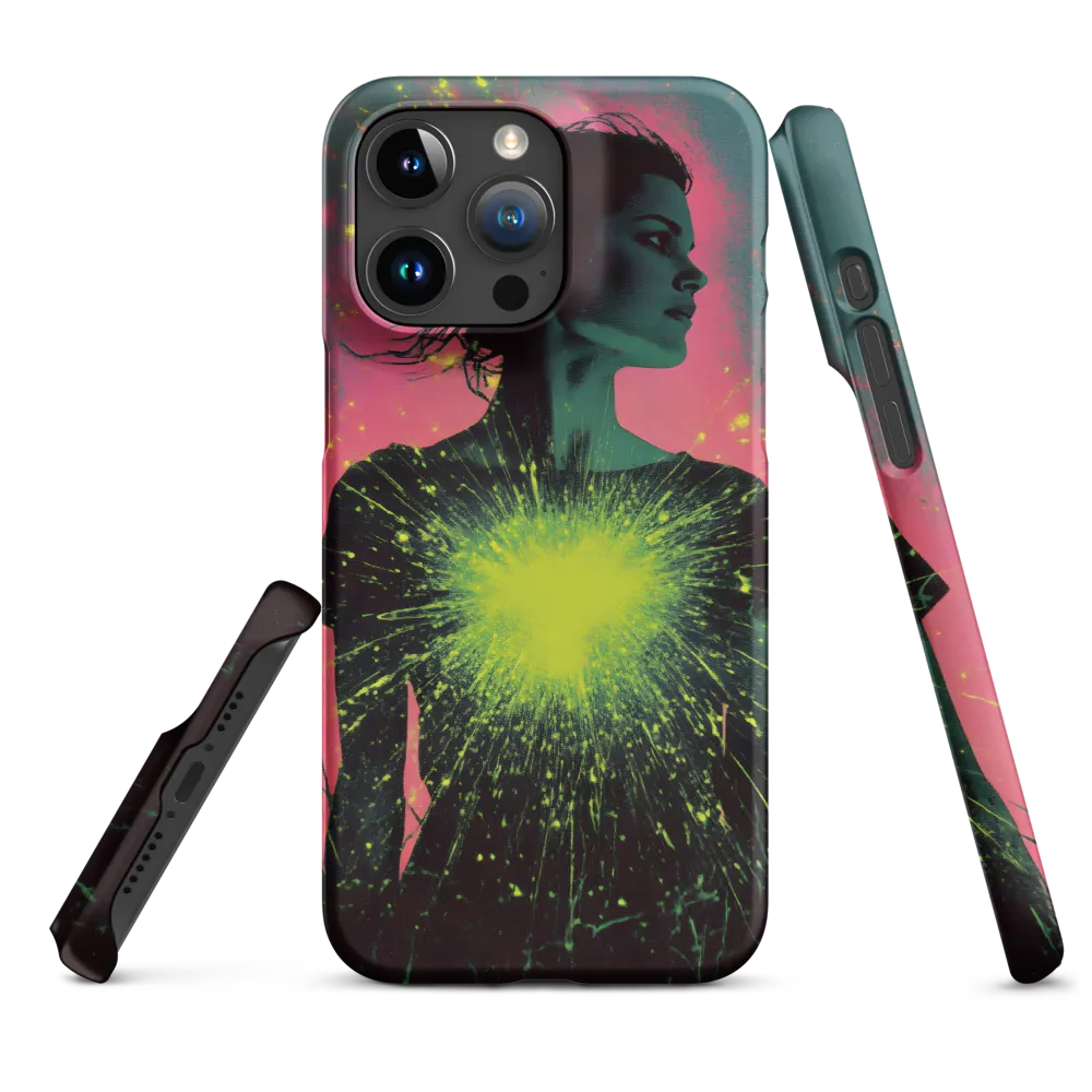 Cosmic Heart: A Surreal Portrait of Strength