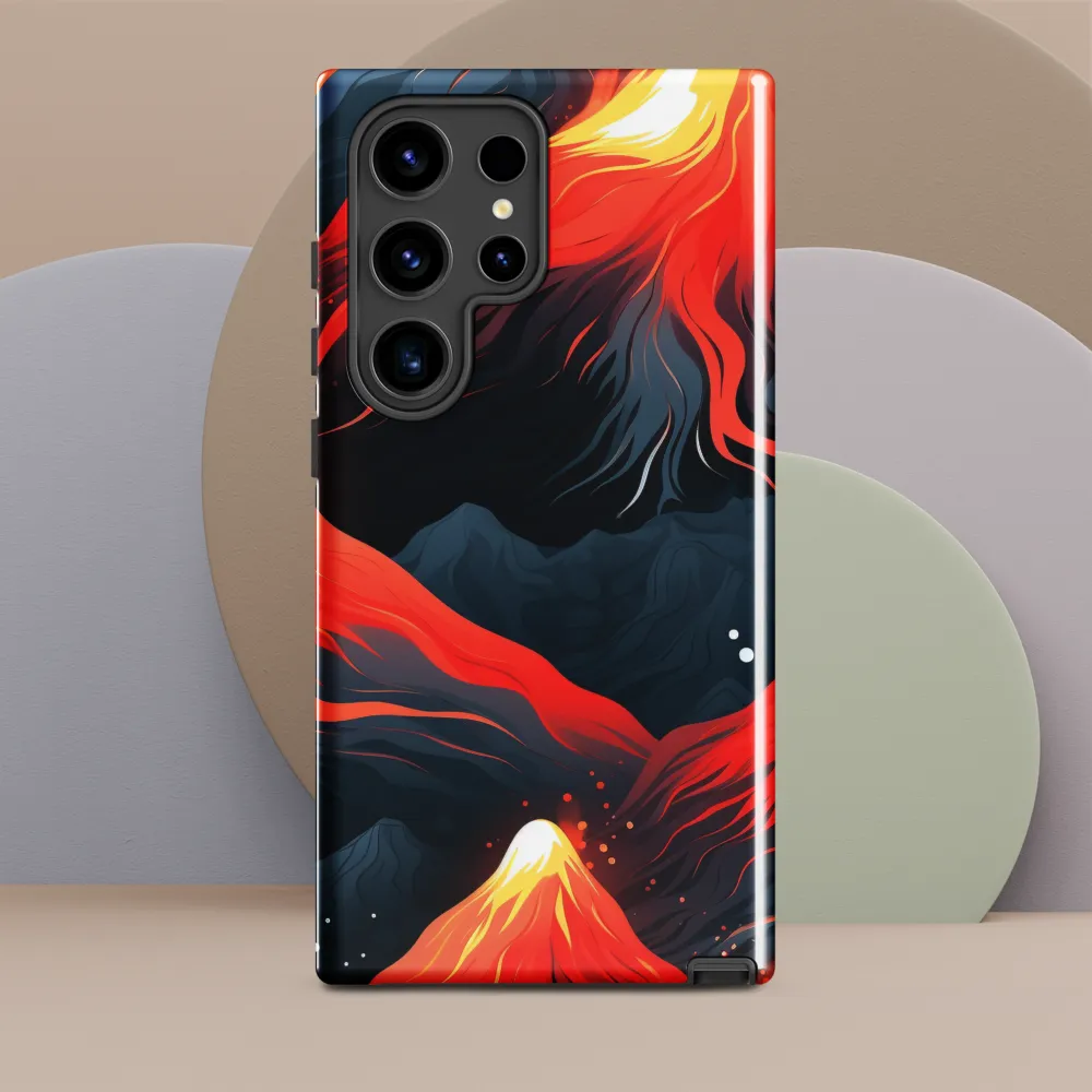Eruption of Colors | Phone Case |  S24 Ultra | Tough Case | Glossy