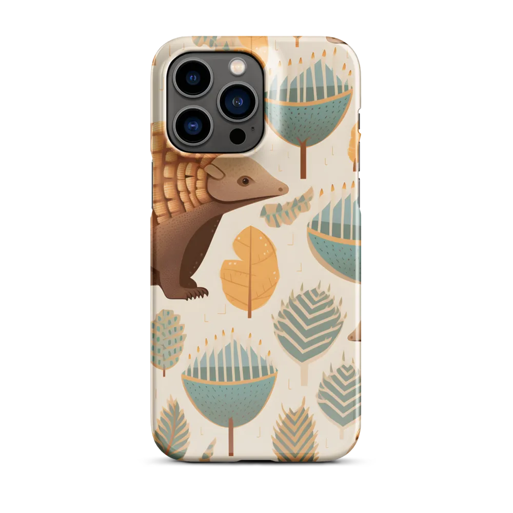 Pangolins in a Whimsical Habitat