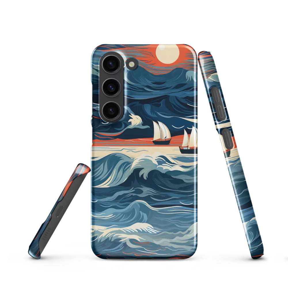 Ocean Whispers: A Voyage at Dusk