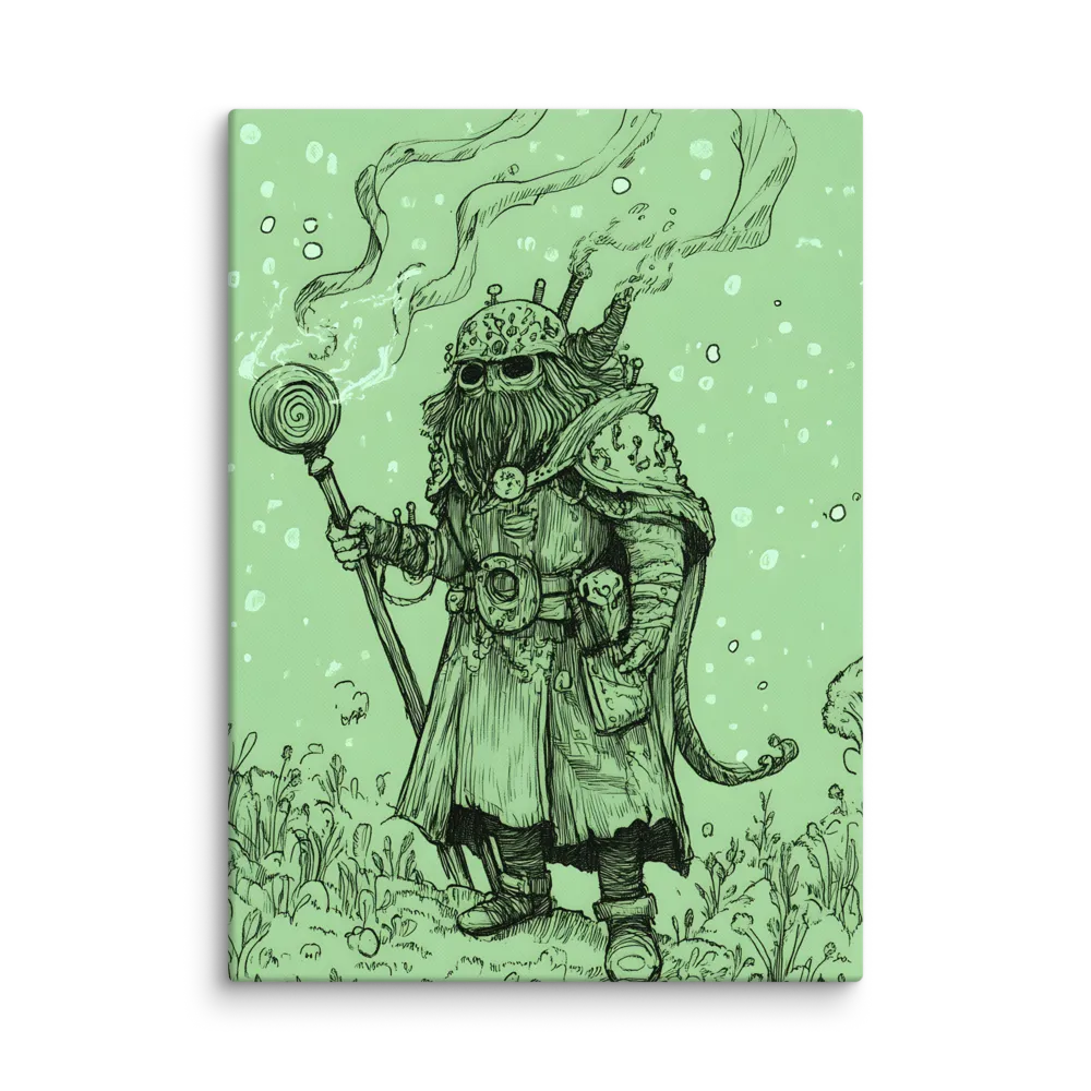 The Enigmatic Wizard | Canvas | 40″×55″