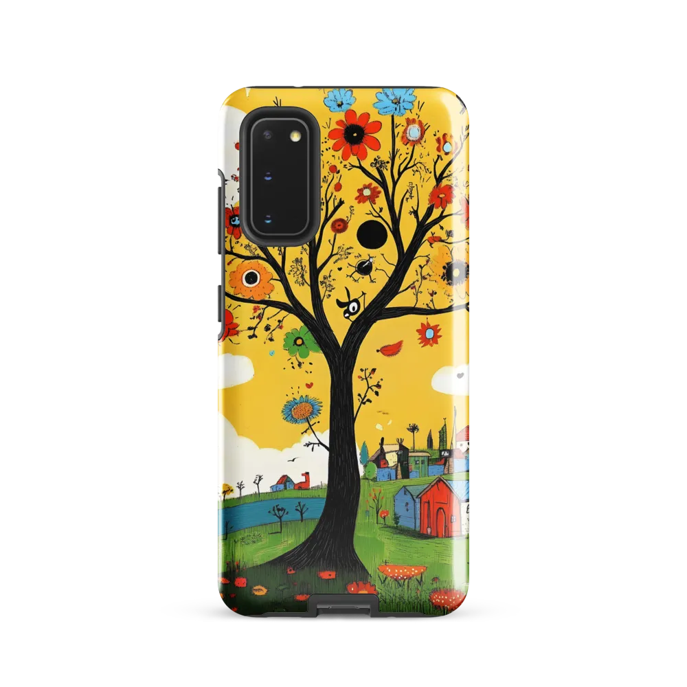 Whimsical Blooms of Life | Phone Case |  S20 | Tough Case | Glossy