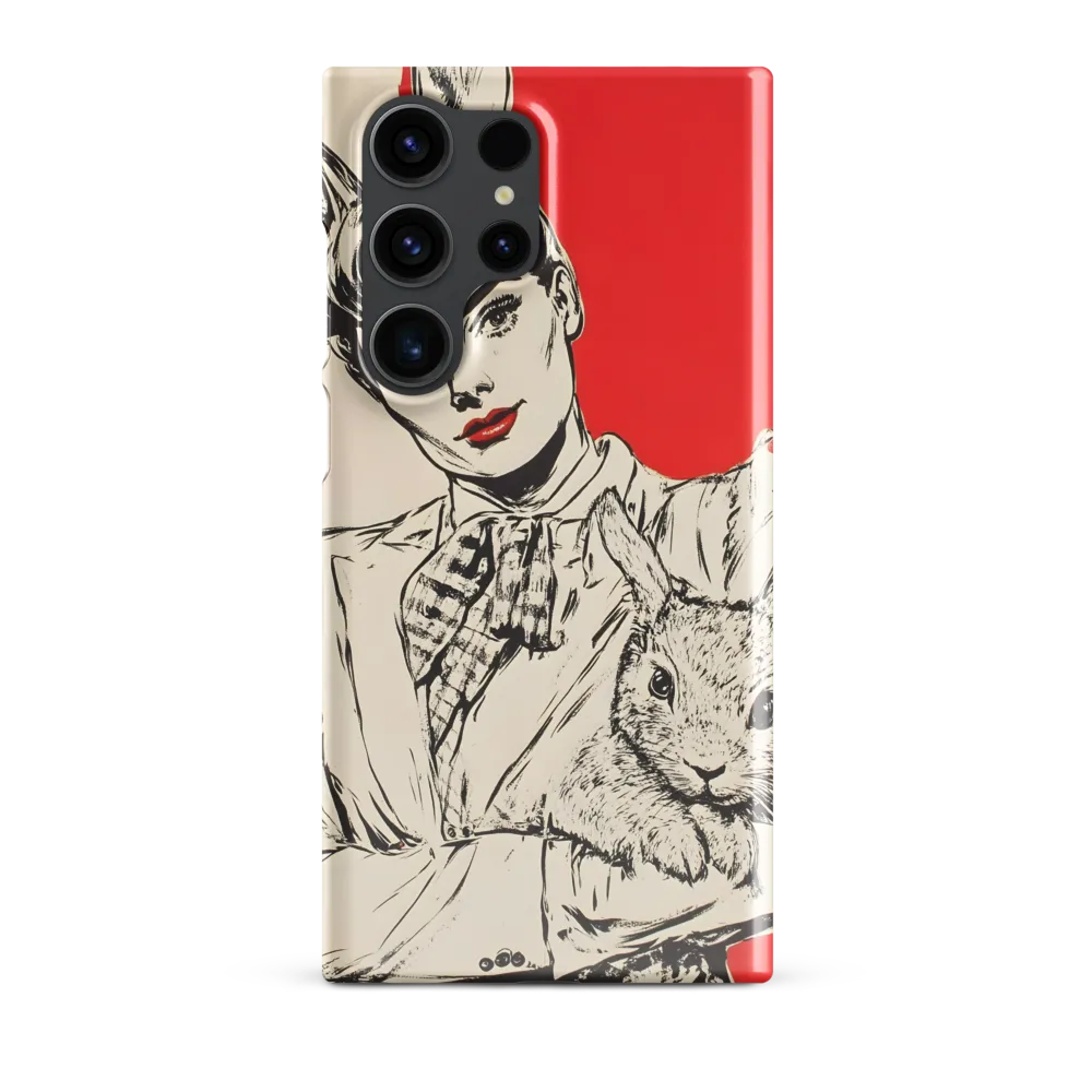 Whimsical Elegance: The Rabbit Lady