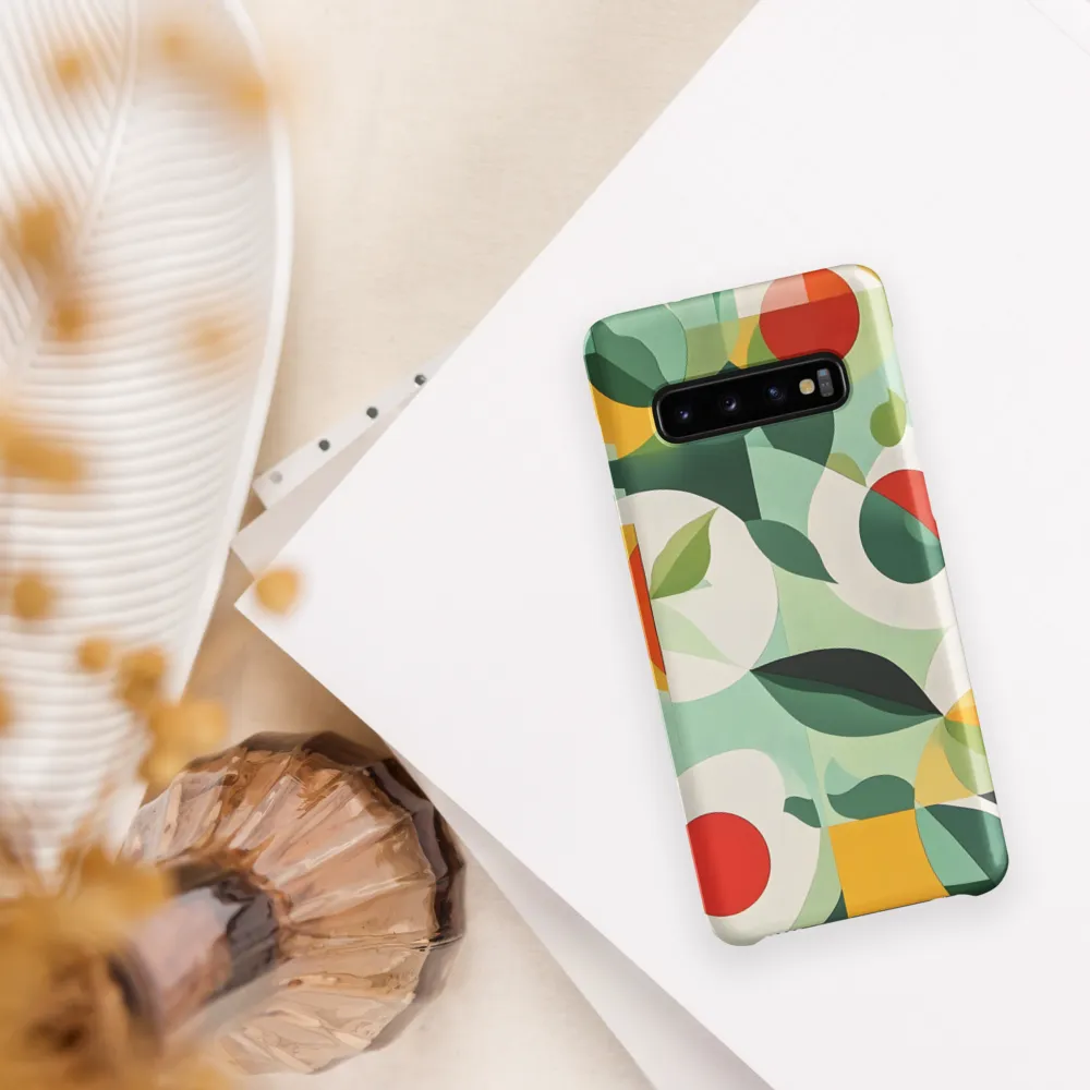 Harmony in Shapes: A Playful Abstract Design