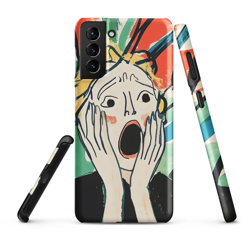 Echoes of Fear | Phone Case |  S21 Plus | Snap Case | Matte