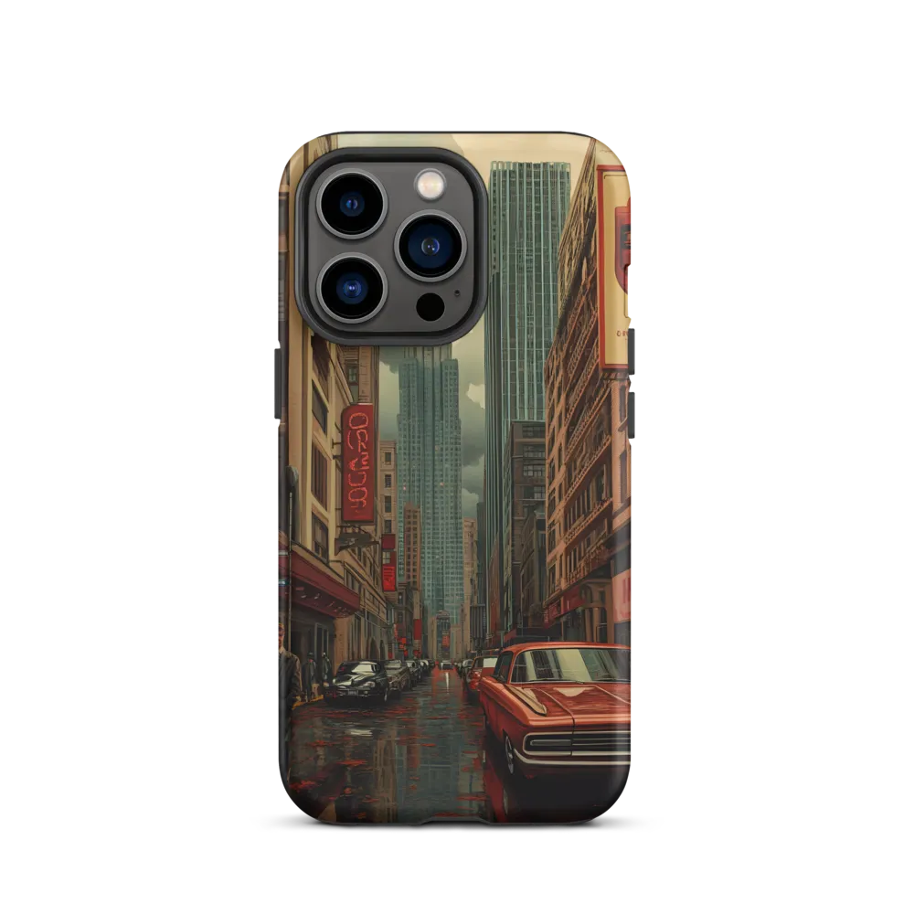 Nostalgic Cityscape: Reflections of a Forgotten Era
