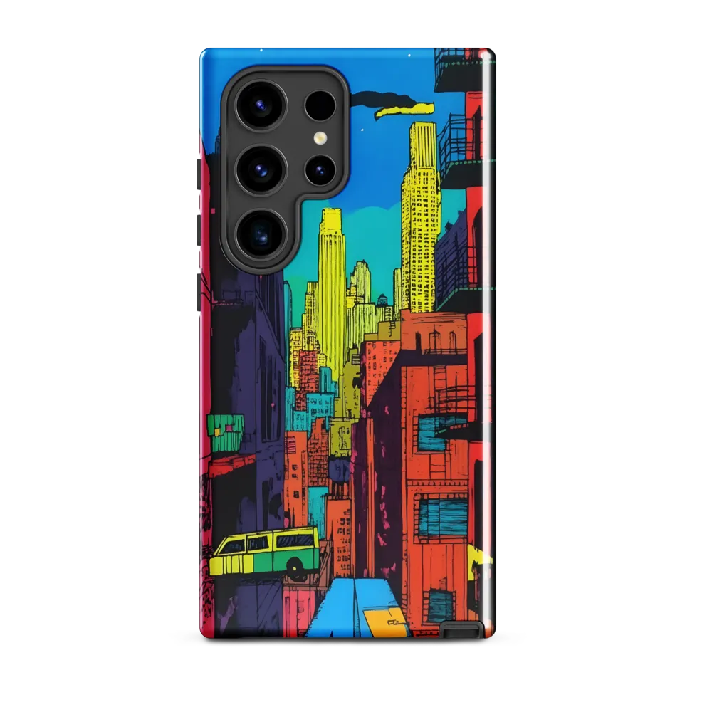 Urban Vibrance: A Pop Art Cityscape