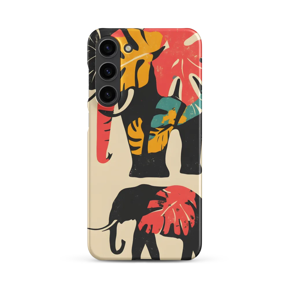 Tropical Elegance: The Elephant's Dance