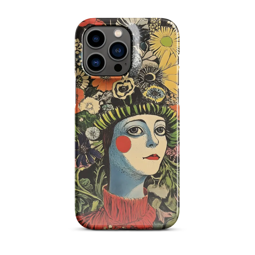 Floral Whimsy: A Portrait of Nature's Embrace