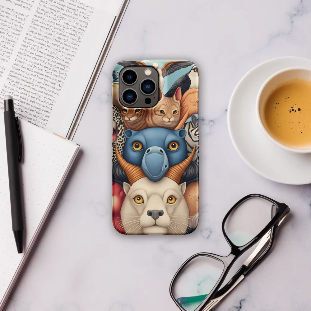 Harmonious Echoes of Wildlife | Phone Case |  14 Pro Max | Snap Case | Matte