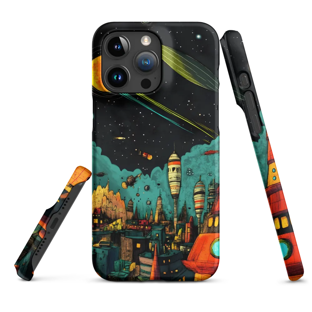 Galactic Cityscape: A Journey Through Imagination