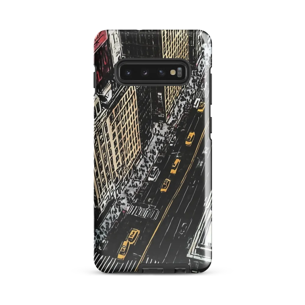 Aerial Symphony: City Pulse | Phone Case |  S10 Plus | Tough Case | Glossy