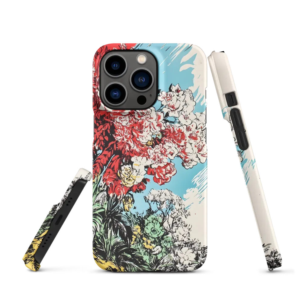 Floral Symphony in Bold Colors