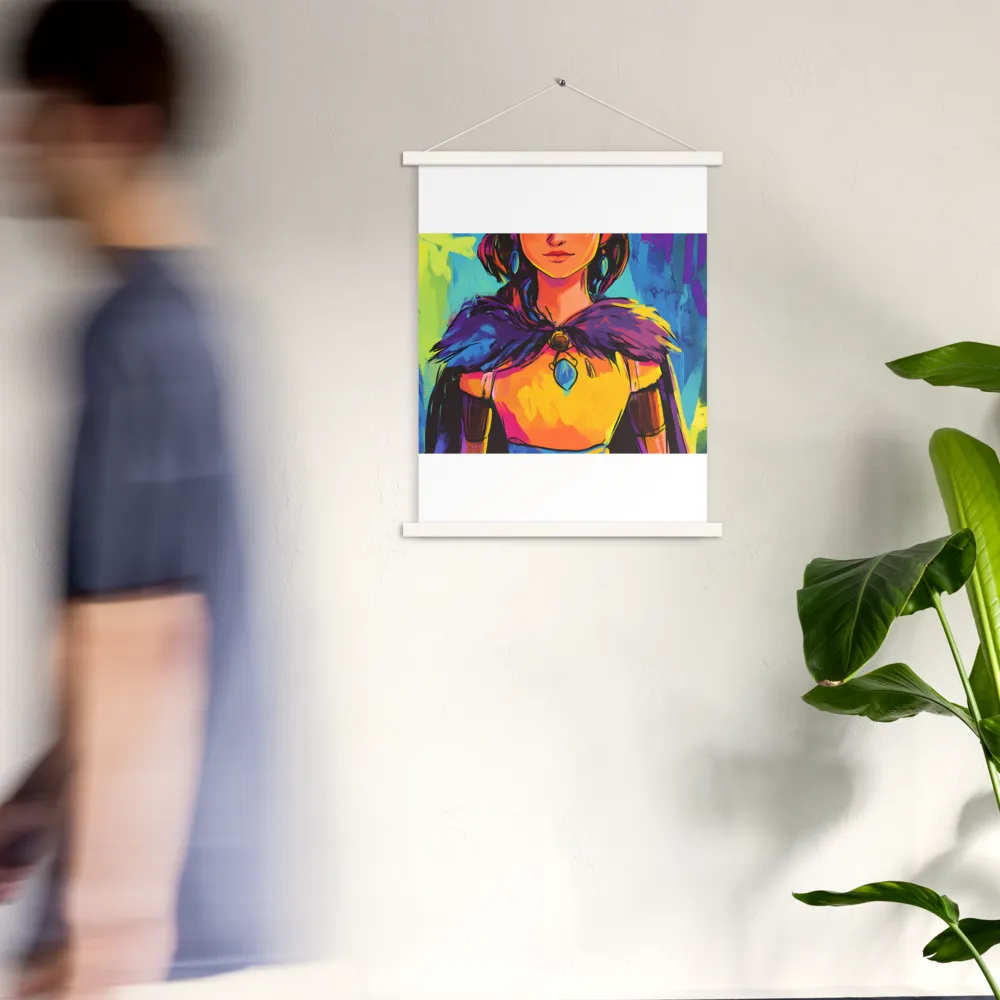 Guardian of Colors | Poster With White Wood Hanger | 18″×24″