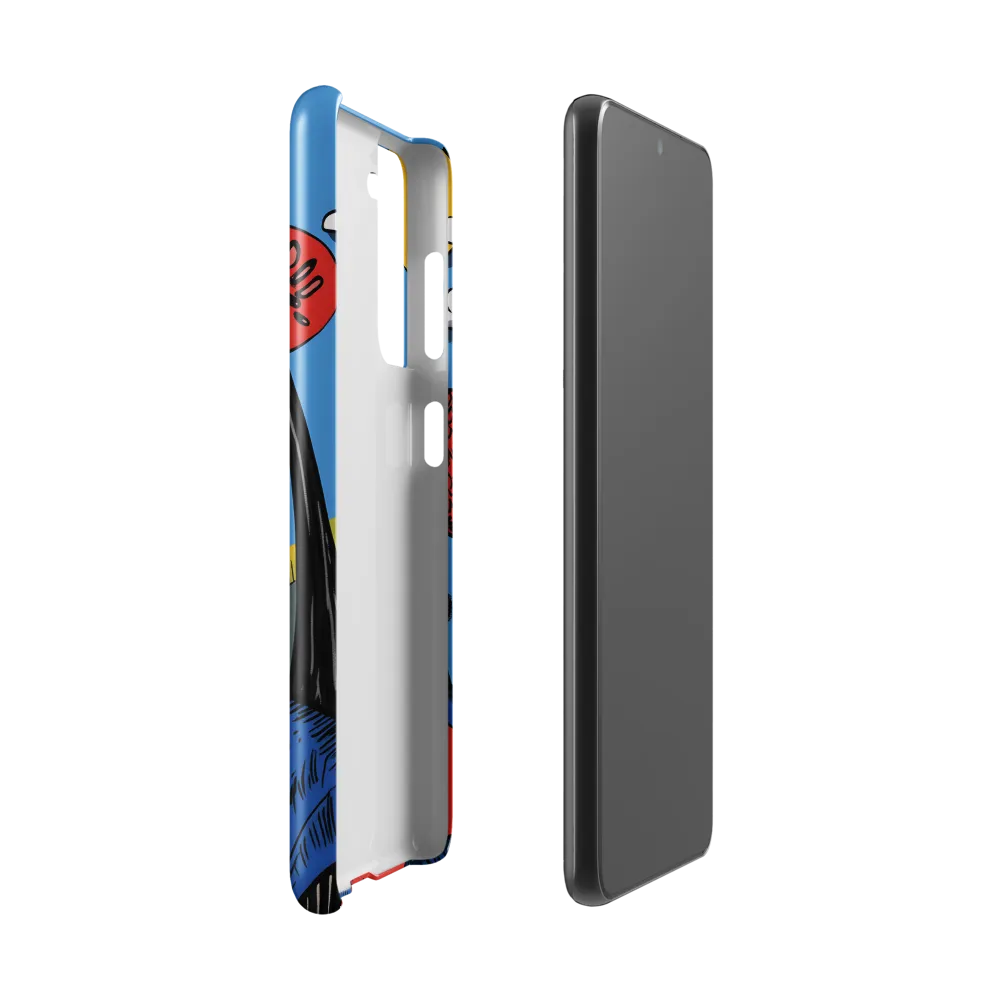 A Playful Journey Through Whimsical Woods | Phone Case |  S21 | Snap Case | Glossy