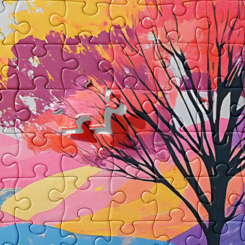 Vibrant Nature's Palette | Jigsaw Puzzle | 252/520 pieces