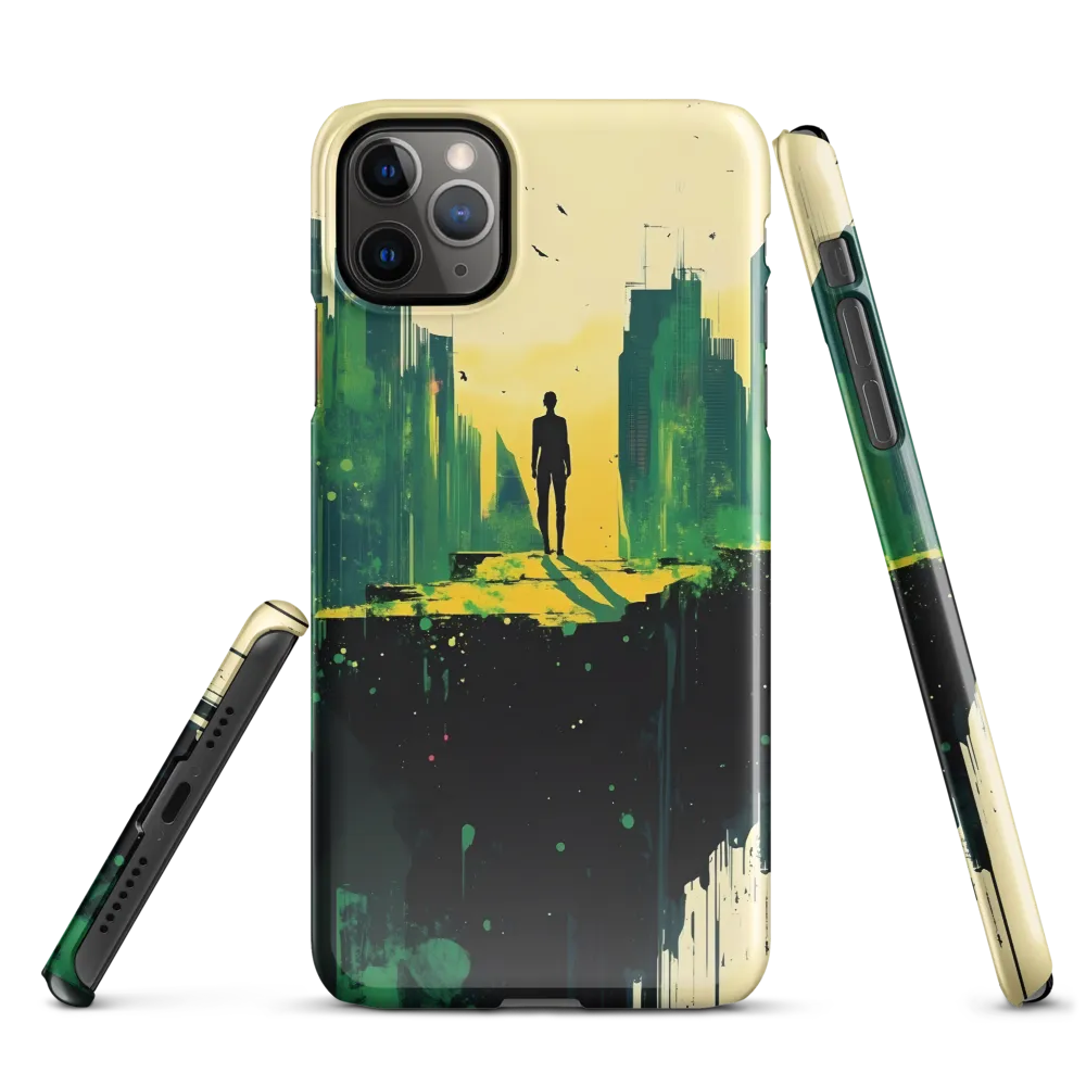 Ethereal Solitude in an Urban Landscape | Phone Case |  11 Pro Max | Snap Case | Glossy