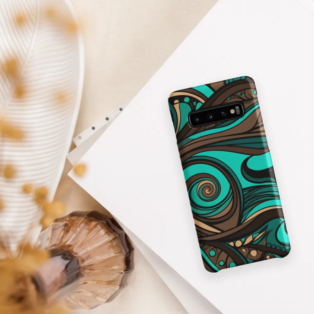 Fluctuating Currents | Phone Case |  S10 | Snap Case | Matte