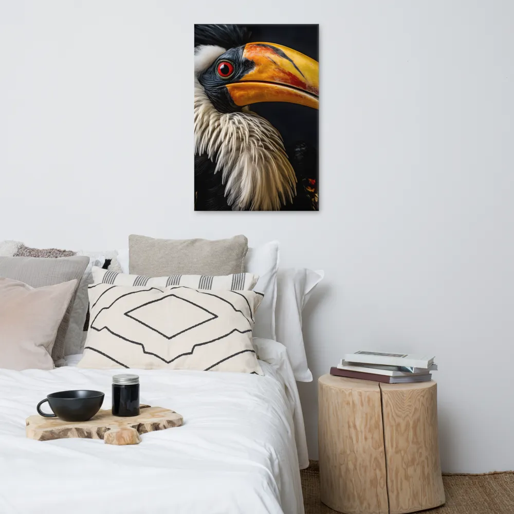 Majestic Hornbill Portrait