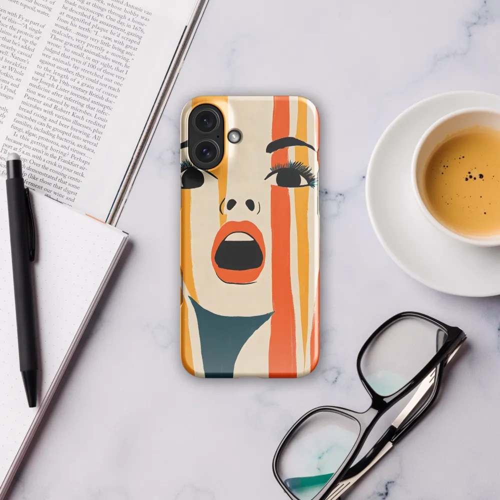 Vivid Expression | Phone Case |  16 Plus | Snap Case | Glossy