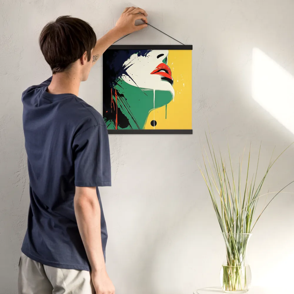 Bold Reflections: A Pop Art Portrait