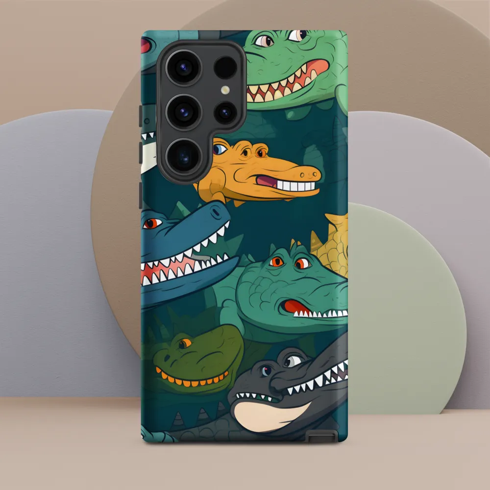 Cheerful Crocodilian Parade