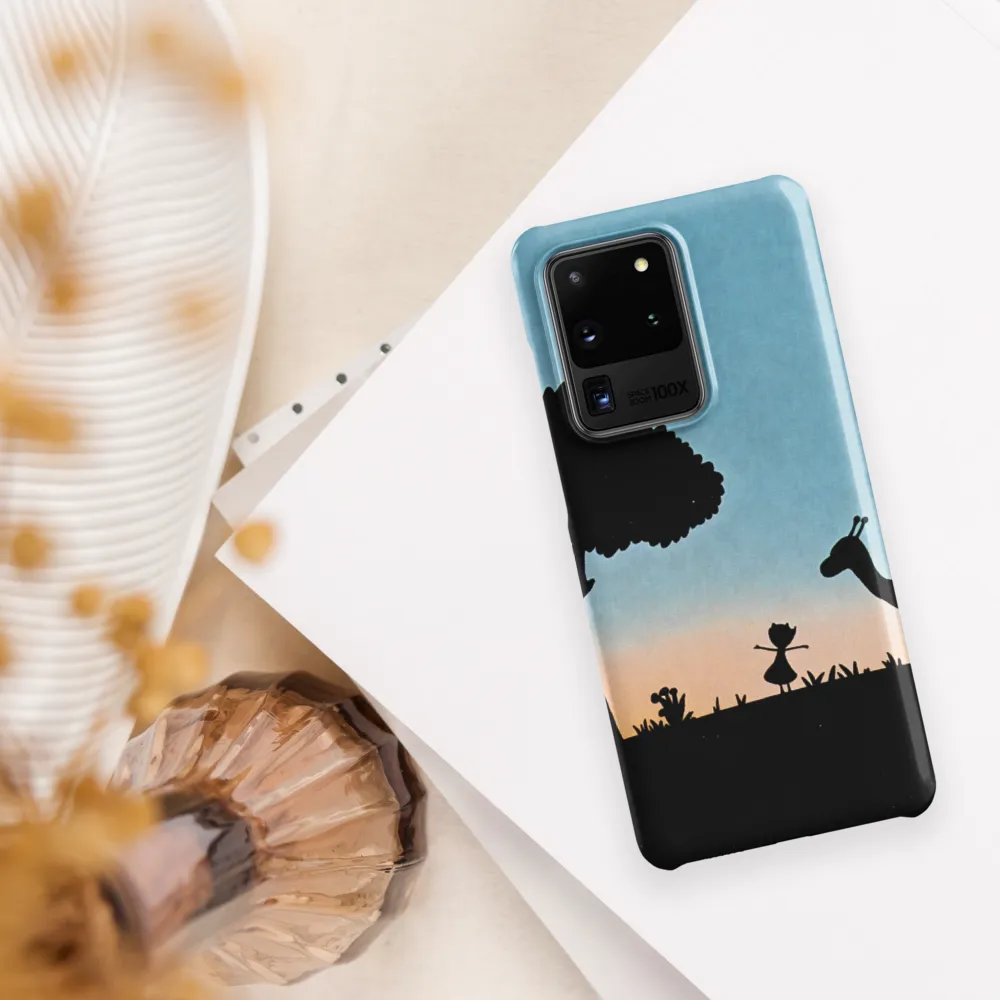 Curiosity in the Silhouette | Phone Case |  S20 Ultra | Snap Case | Matte
