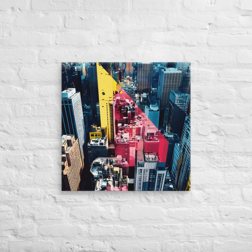 Dynamic Urban Symphony | Canvas | 24″×24″