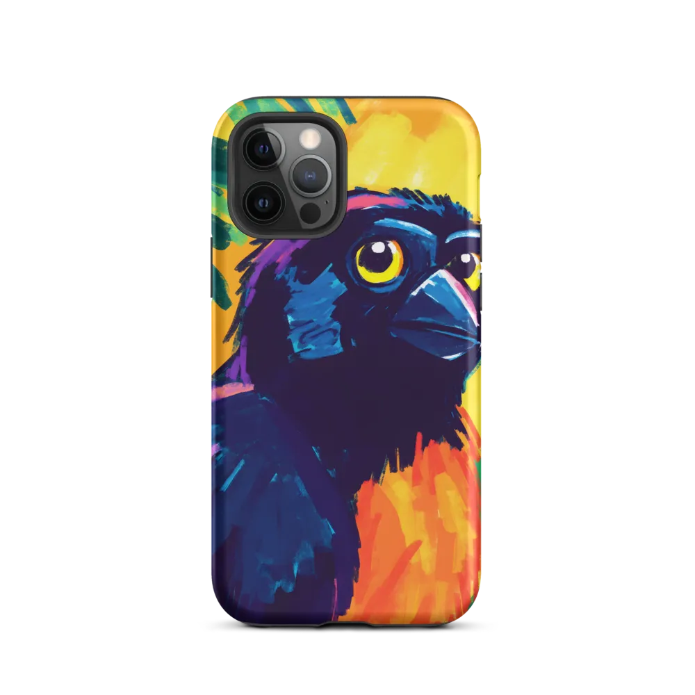 Vivid Avian Encounter