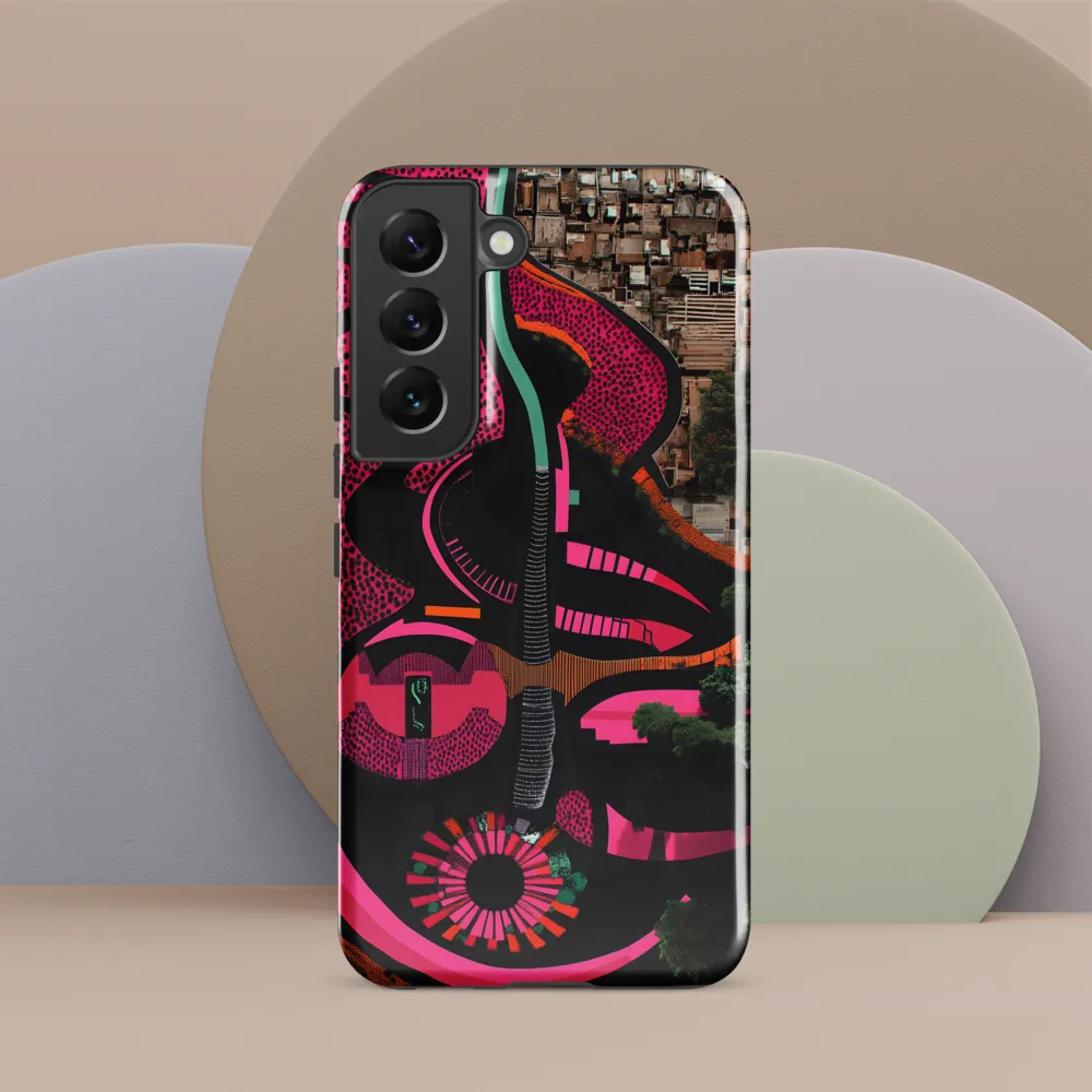 Urban Symphony in Pink