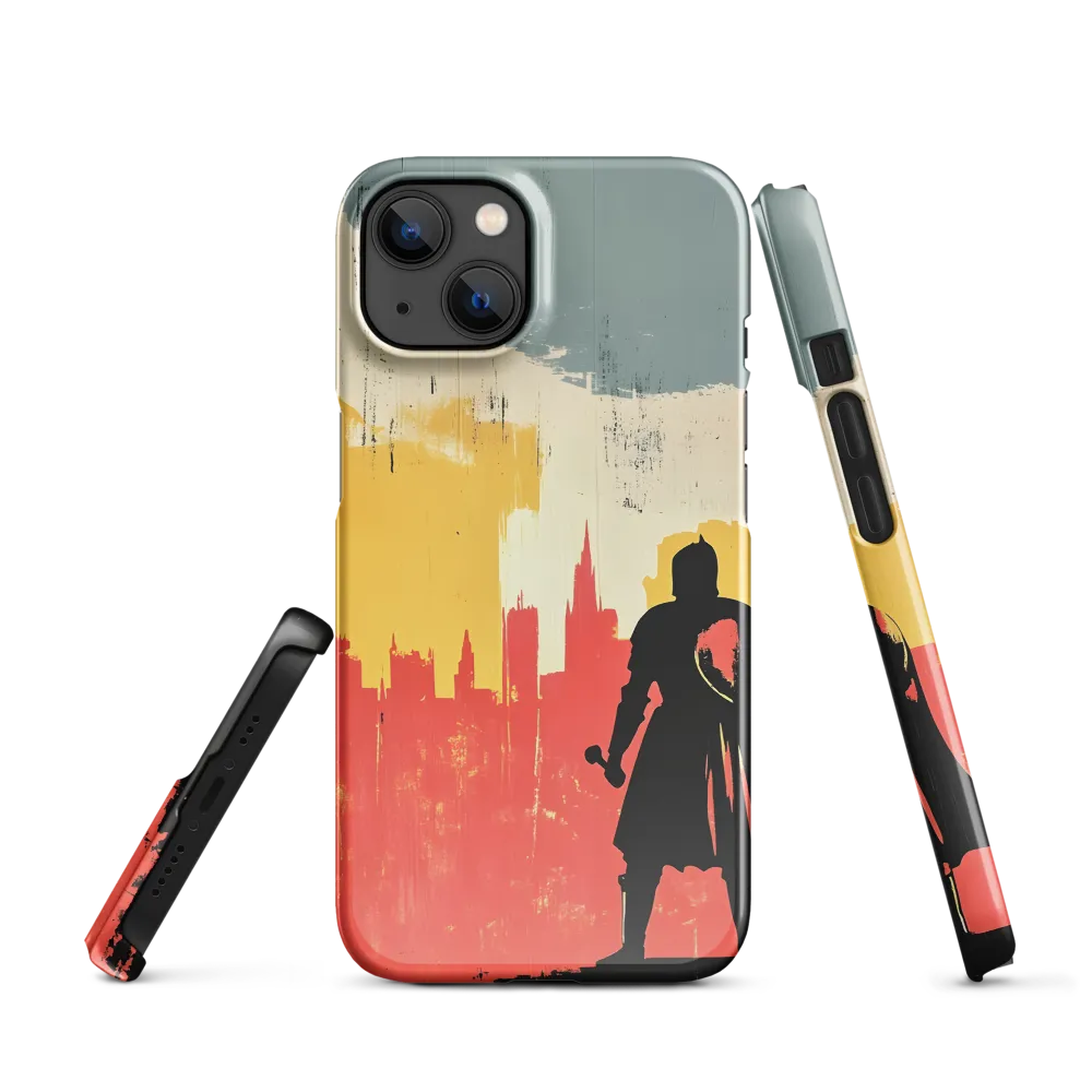 Hero in the Urban Dawn | Phone Case |  13 | Snap Case | Glossy
