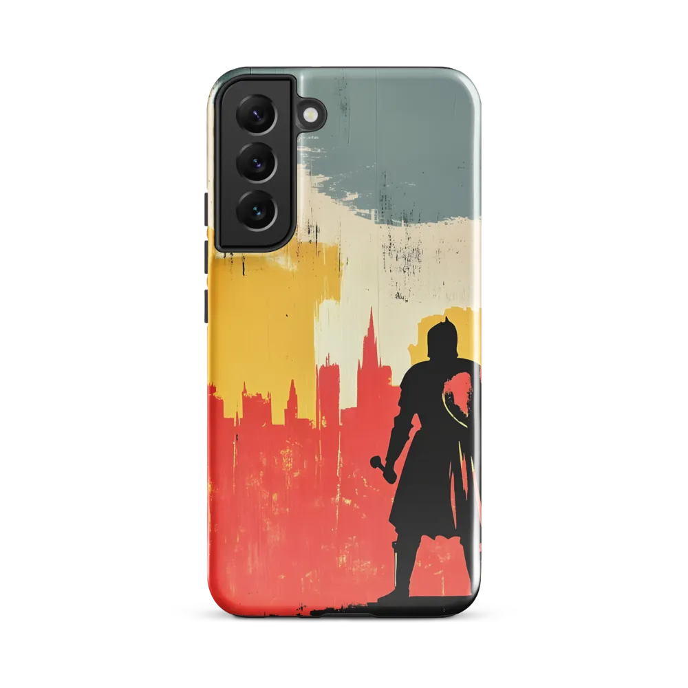 Hero in the Urban Dawn | Phone Case |  S22 Plus | Tough Case | Glossy