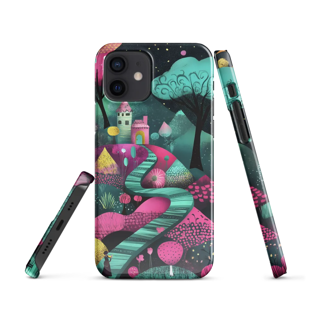 Whimsical Journey through Colorful Lands | Phone Case |  12 | Snap Case | Glossy