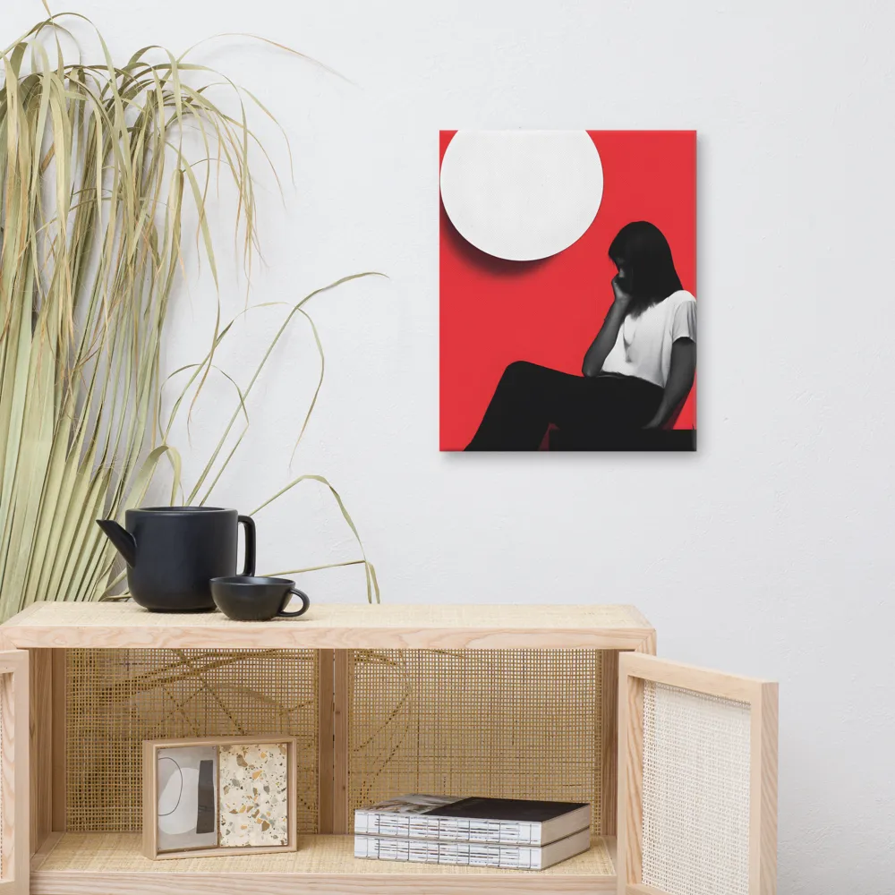 Contemplation in Red